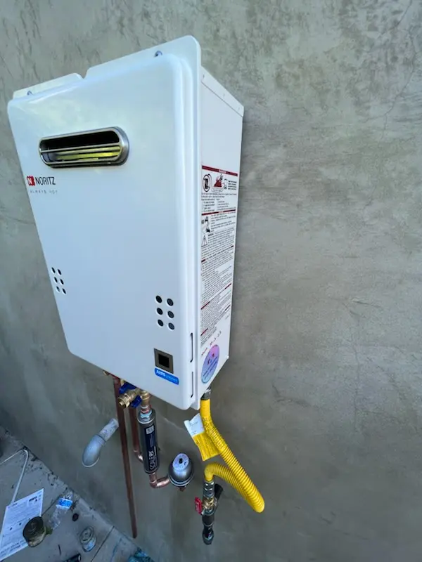 Tankless water heater installation for Waterford homes